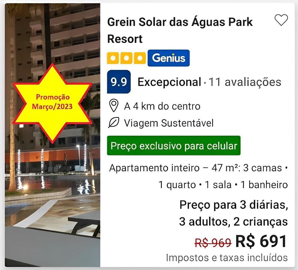 Grein Solar Das Aguas Park Resort Olimpia Exterior photo